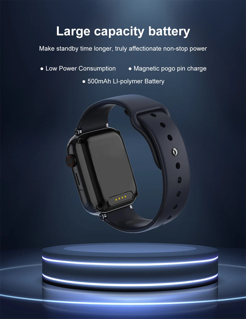 4G SIM Card Smart Watch Kid Smartwatch SOS GPS Location Video Phone Call Watch Children Boy Student Girl Waterproof Smart Watch