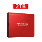 Metal Casing HDD 16TB External Hard Drive Type-C USB3.2 Solid State Hard Disk 2TB 4TB Mobile Storage Device For PC MAC Laptop
