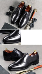 Men Shoe Autumn Polishing Elegant Social Shoes Men Business Dress Shoe Casual Flat Men Party Wedding  Zapatos2024