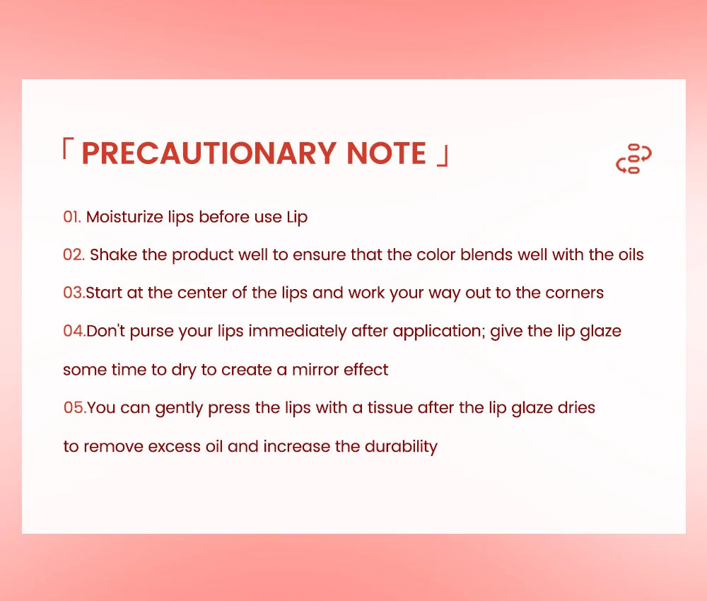 QIBEST 8 Color Watery Lip Gloss Waterproof Long Lasting Mirror Lip Glaze Moisturizing Liquid Lipstick Tint Women Makeup Cosmetic