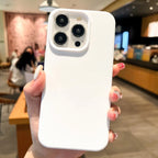 Fashion Candy Colors Soft Phone Case for IPhone 16 12 14 13 15 Pro Max 14Plus Camera Bumper Shock Protection Matte Cover Coque