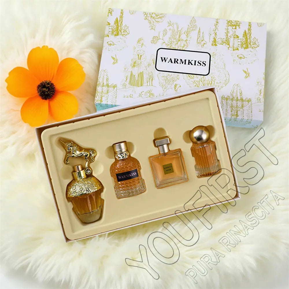 Gift Box 4Pcs Set Perfume Women 135ml Profumo Donna Lasting Fragrance Club De Nuit Perfumes De Mujer Floral Fruity Scent Spray