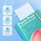 10pcs SADOER Fruit Floral Fragrance Face Mask Moisturizing Anti Wrinkle Hydrating Chamomile Blueberry Facial Masks Skin Care