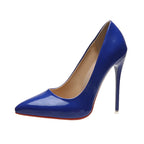 2025 Fashion High Heels 35-45 Plus Size Women Shoes 12cm Thin Stiletto Banquet Wedding Shoes Sexy Pointed Toe Ladies Party Shoes