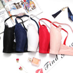 Women's Bra Smooth 3/4 Coverage Big Large Lingerie Seamless Wire free Push Up Support Bras ABC Cup Size 70-90 Black White Tops