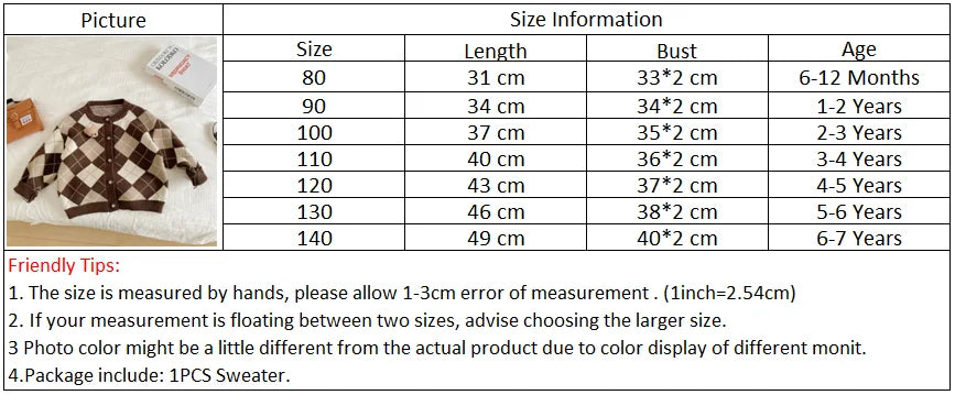 Fashion Children Boy Girls Matching Clothes Plaid Knitting Sweater Tops Pleated Skirt Pant Bear Outwear Spring Fall Clothing Set