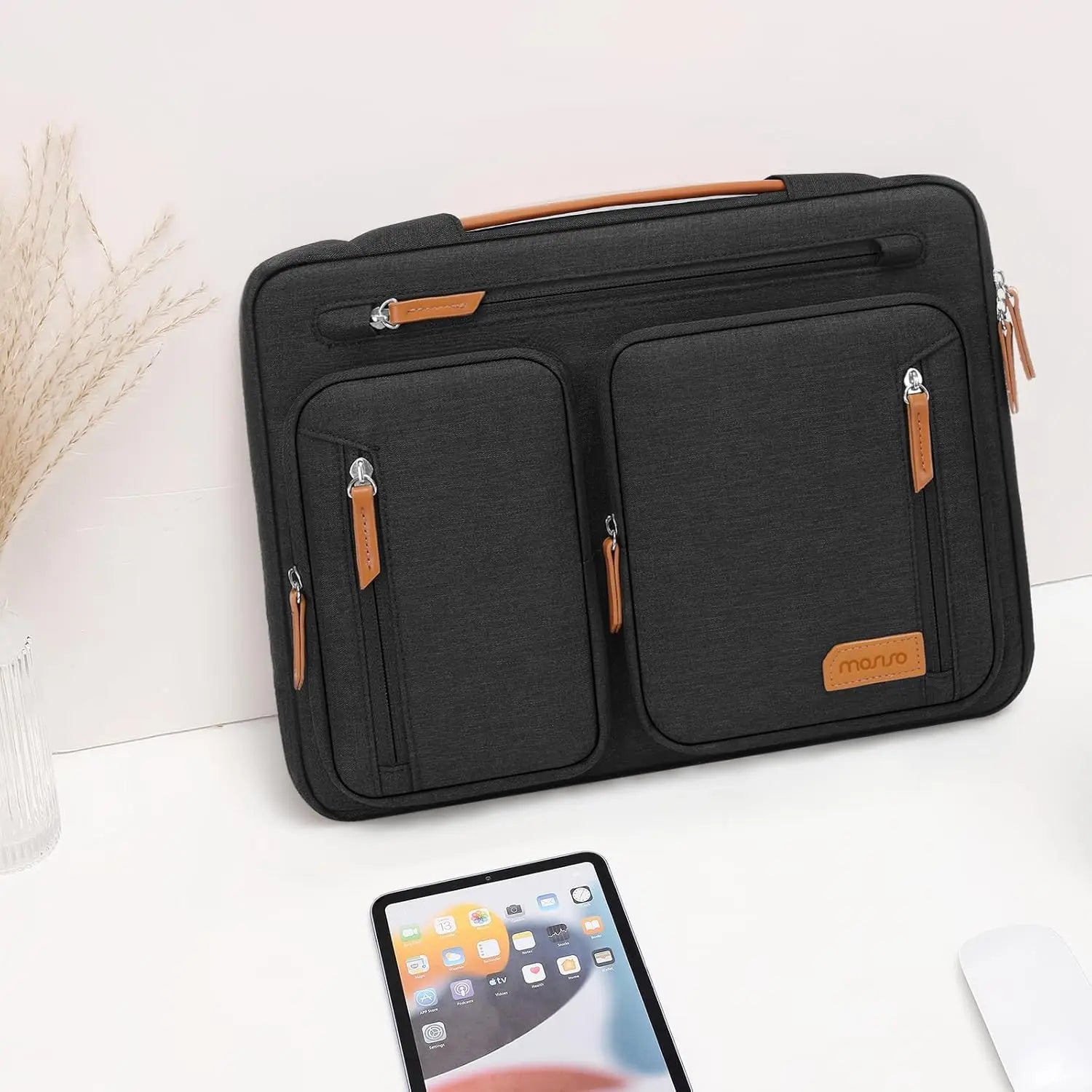 Laptop Bag for 2025 MacBook Air Pro 13 13.3 14 15 15.6 16 inch M5 M4 M3 M2 M1 HP Dell Lenovo Asus Notebook Briefcase Sleeve Case