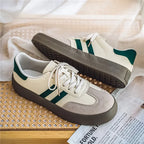 Men's Trendy Popular Leisure Shoes Versatile Soft Leather for Men Sneakers Man Low-top Wear-resistant Sports Walking Footwear
