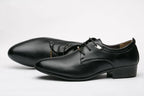 Elegant Leather Men Shoes Italian Formal Dress Male Footwear Luxury Brand Fashion Moccasins Office Working Oxford Shoes for Man