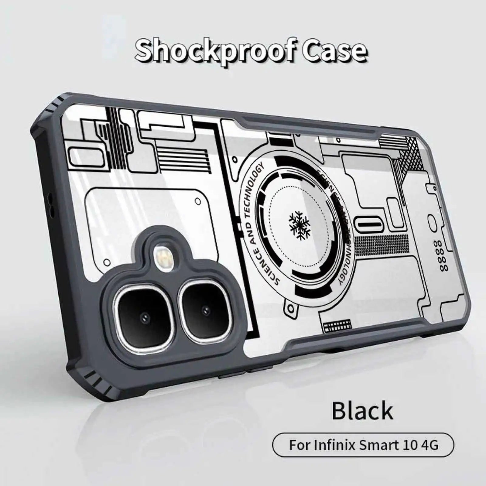 Shockproof Phone Casing For infinix Smart 10 9 8 7 6 5 4 HD 10 8 7 6 Plus Pro Fall prevention ultra thin hard Cover H01-H05