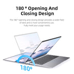 Laptop Computer Windows 11 Pro Intel Atom A3950 2025 Notebook PC 12GB RAM 512GB 1TB 2TB SSD 1920*1080P Office Study Computer