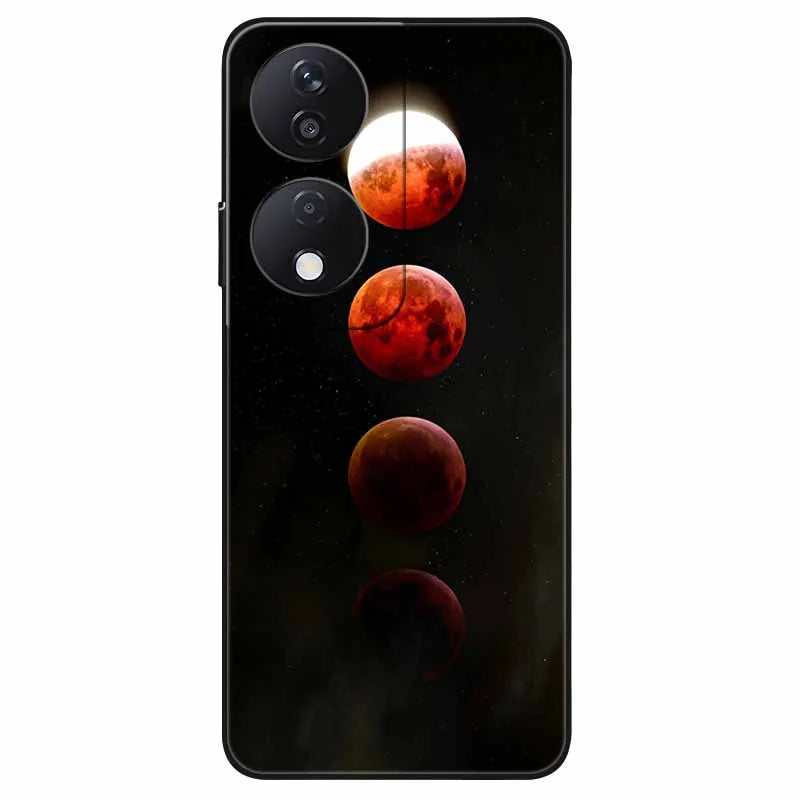 For Honor 90 Smart 5G Case 6.8'' Animal Painted Wolf Lion Silicon Phone Cover For Honor 90 Smart TPU Coques Protect Shell Capa