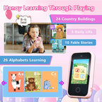 Kids Smart Phone Camera  Educational Toys Musical  Baby Mobile Selfie Camera MP3 Player Gifts Toys Children Phone