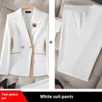 Niche Temperament White Collar For Business Enterprises Suit Women