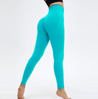 High-Waist Hip-Lifting Fitness Pants Women's High-Stretch Sports Tights